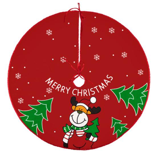 Превосходная юбка в виде рождественской елки, тонкая работа, низ из конопли, Санта-Рождество