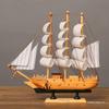 Орнамент в виде модели парусника для гостиной, книжной полки или винного шкафа - Идеальный подарок и домашний декор