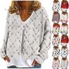 Womens Zip Up Sweaters Sweatshirts Long Sleeve Oversized Jackets Soft Casual Loose Tunic Tops