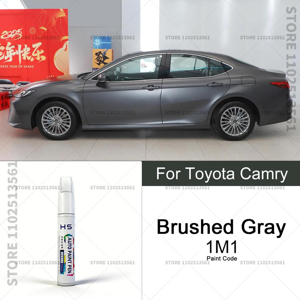 Для Toyota Camry Автомобильный карандаш для подкраски кузова Восстанавливает заводской цвет Белый 070 089 Черный Матовый серый 1M1 Серебристый 4X1