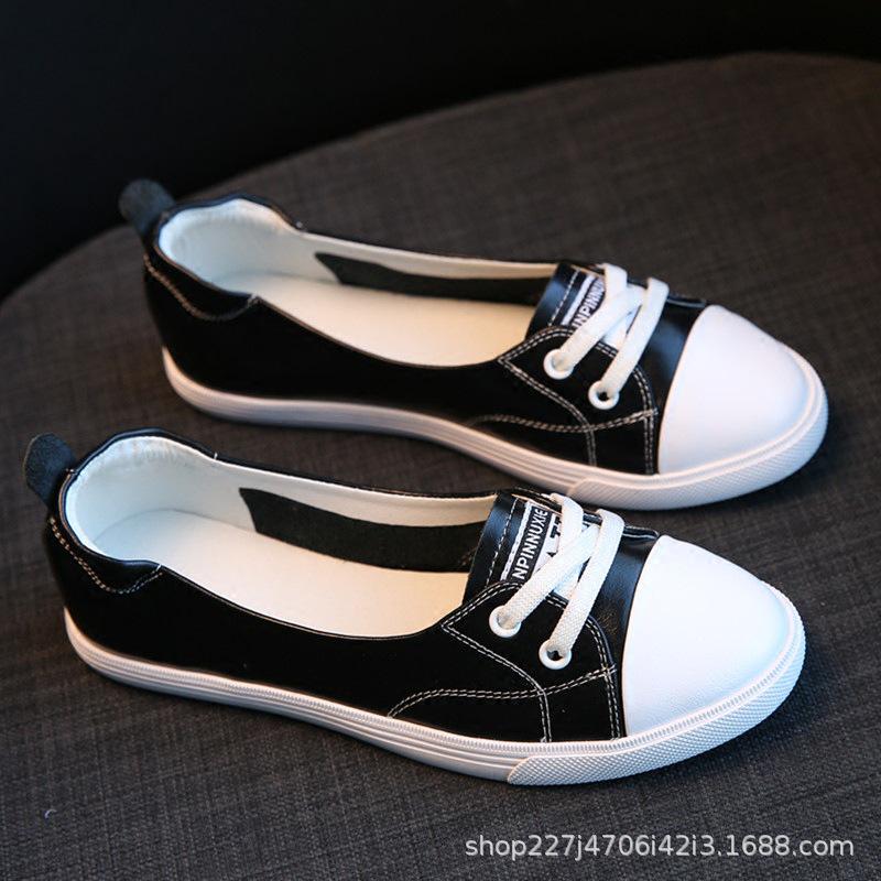 Женские белые балетки из натуральной коровьей кожи 2025 года: Повседневная одежда весна/лето для путешествий, беременных, студентов