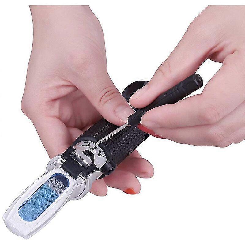 Handheld 0-90% Brix Refractometer with ATC