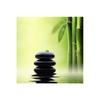 Green Bamboo Canvas Painting Zen Stone Canvas Prints Wall Art Water Zen Spa Posters for Living Room Bedroom Home Office Decor