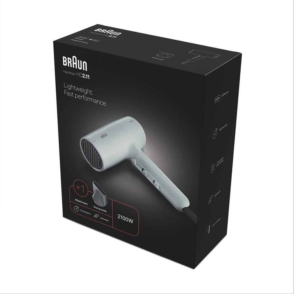 Braun brhd211e hair dryer 2100W