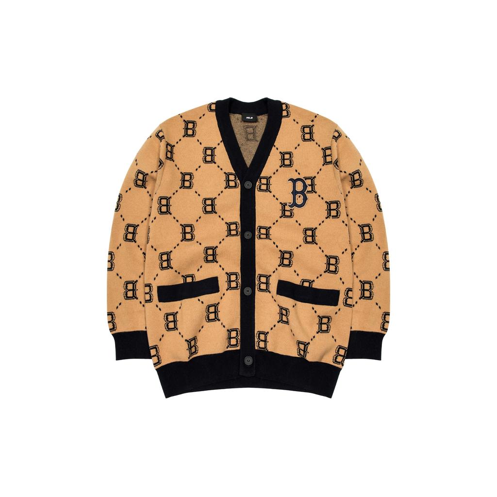 Новые свитеры MLB Boston Red Sox Унисекс Бежевый Желтый 3AKCM0224-43BGS