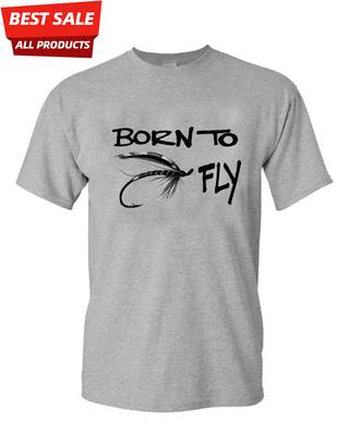 Sea Angling Fishing Gift Fly Fishi Graphic TShirt 100 Cotton ONeck Short Sleeve Summer Casual Mens Tshirt Streetwear