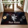 Crystal Velvet Square Rug Custom NameScorpions Pattern Non Slip Home Floor Decor Rug