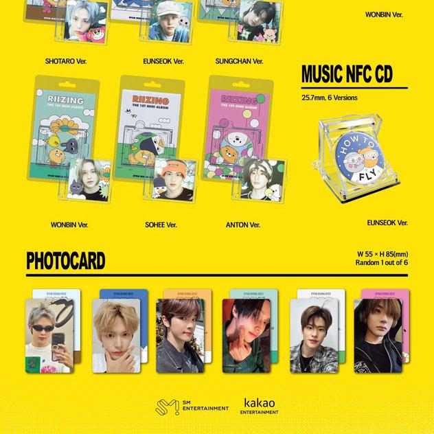 (ФОТО ПАКЕТ / МИНИ-версия) Первый мини-альбом RIIZE [RIIZING]