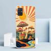 Чехол-книжка в стиле Бохо Хиппи с грибами и восходом солнца для Samsung Galaxy A12 A22 A32 A52 A72 A02S Чехол для телефона Note 20 Ultra 10 S10 Plus A51 A71