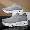 Wide-headed Socks Shoes Women's Shoes Autumn New Casual Sports Shoes Couple Knitted Lightweight Running Shoes Big
