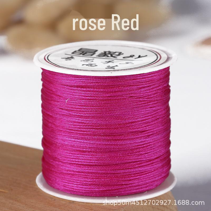 Тайваньская нефритовая линия №. 72: 50 м веревка для плетения украшений и бисера своими руками