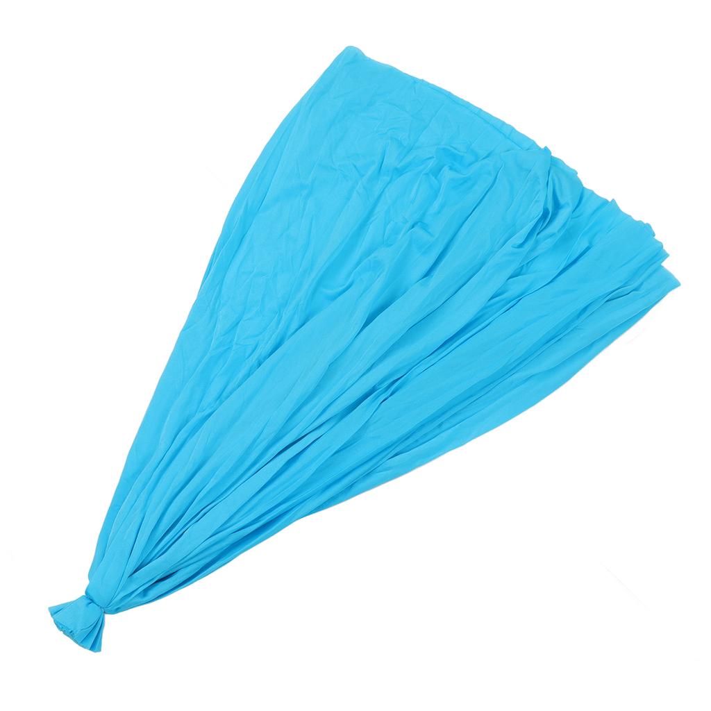 Гамак для йоги Эластичная ткань Гамак для воздушной йоги для профессионалов и начинающих Небесно-голубой