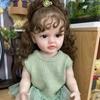 Кукла-младенец Reborn Принцесса Бетти Куклы Reborn Baby Игрушка 55 см Полностью силиконовое тело Мягкое прикосновение Реалистичные Вживленные вручную волосы Игрушка