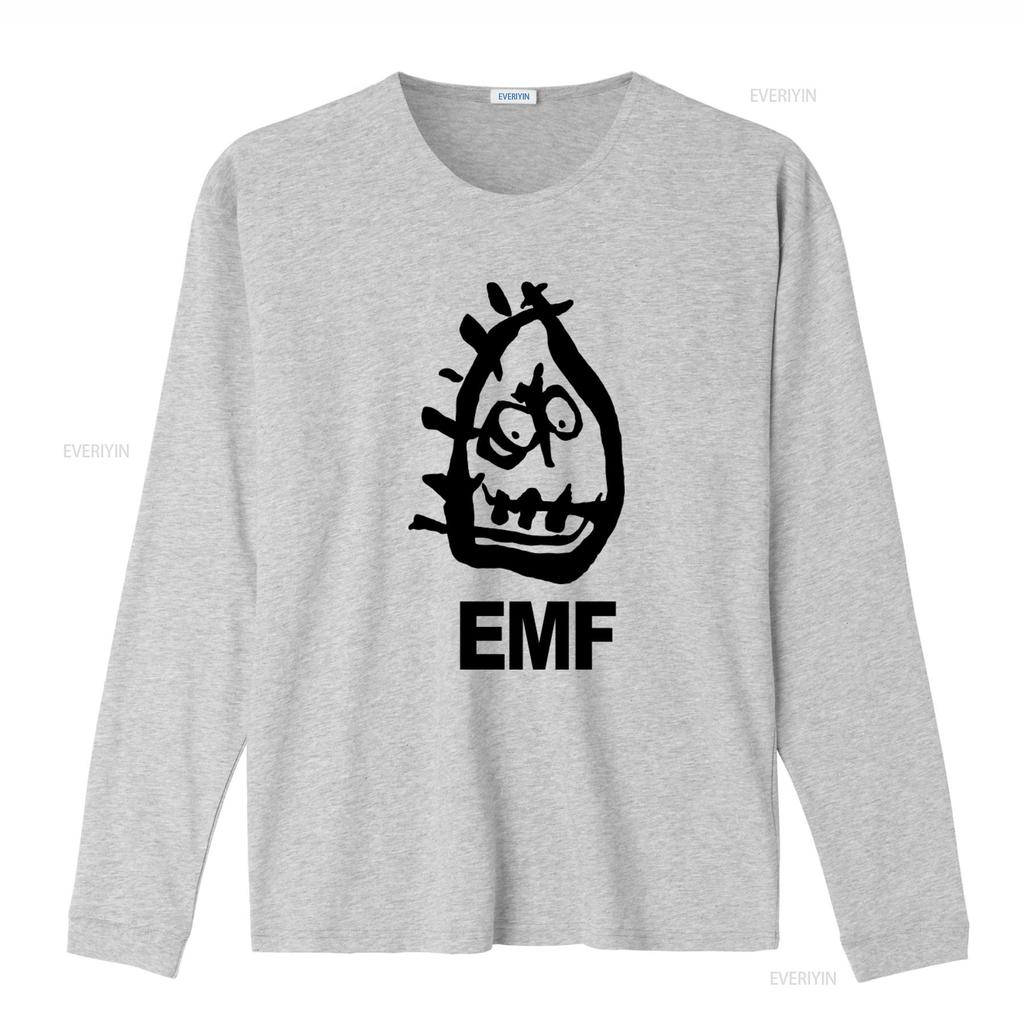 Редкая футболка с принтом концертного тура альтернативной рок-группы EMF винтажная стираная Унисекс Удобная уличная одежда Универсальная