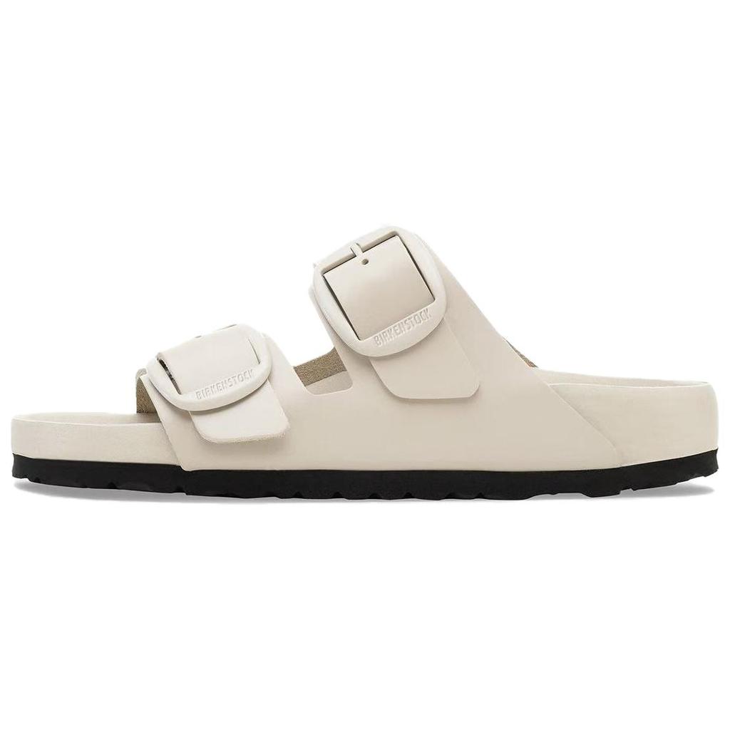 Birkenstock Обувь Birkenstock Arizona Big Buckle, унисекс, белая, узкая, артикул 1030350