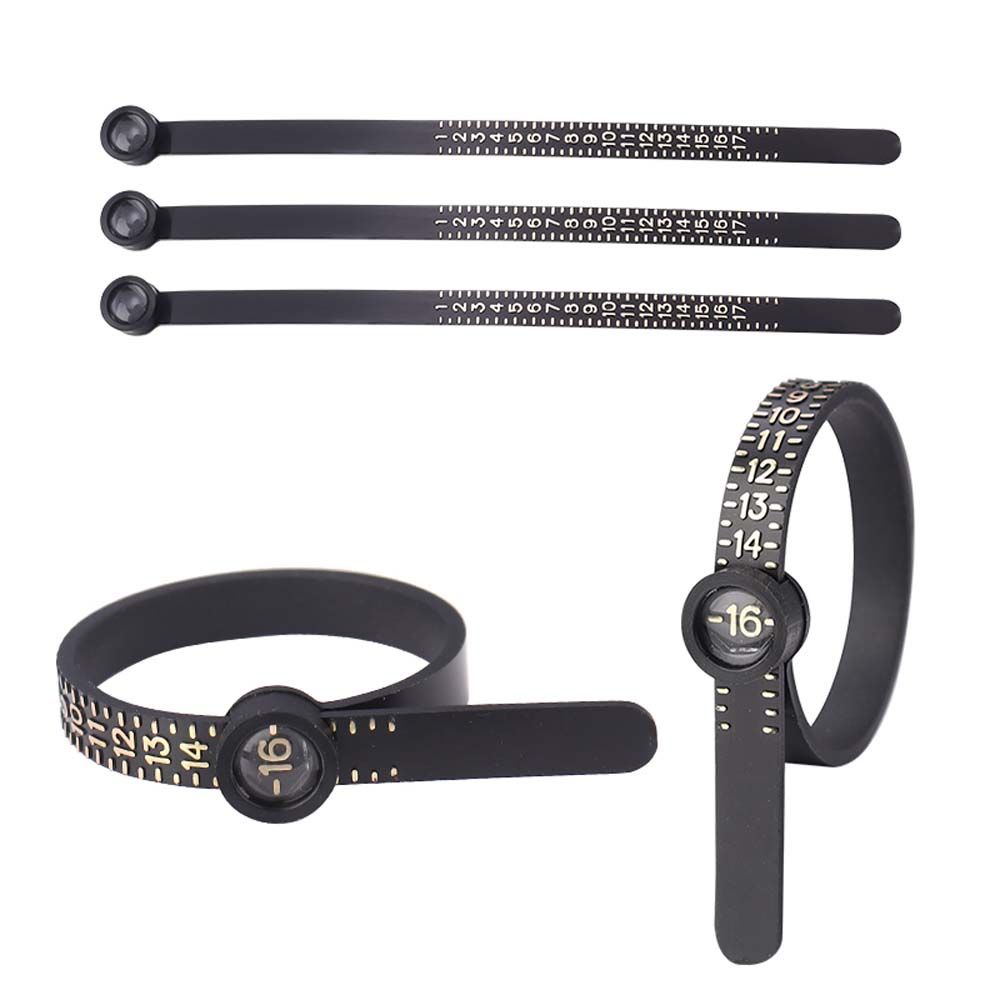 Ruler Finger Size Tester UK/US/EU Size Ring Sizer Finger Gauge Measurement Belt Finger Size Coil
