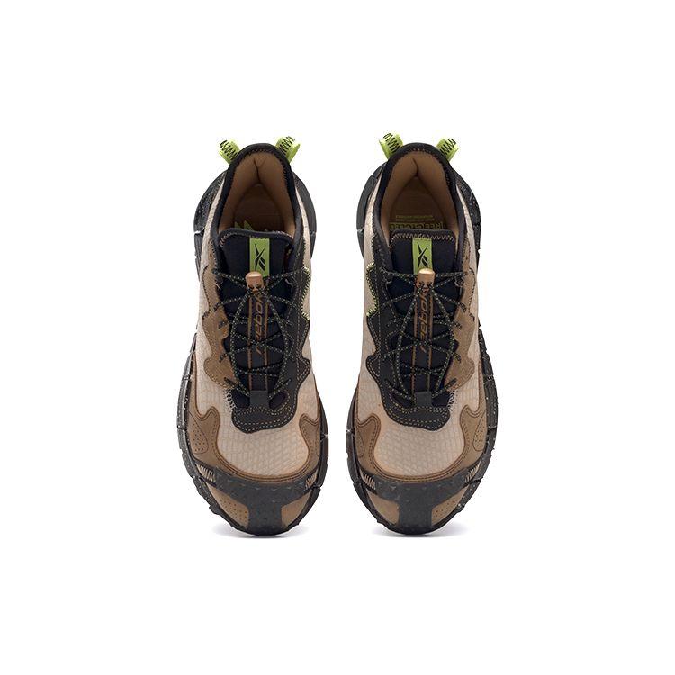 Reebok Унисекс кроссовки Zig Kinetica 2 Edge Современный бежевый Коричневый Сепия Основной черный H00114