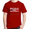 Summer Cotton Short Sleeve Tshirt Picole Nationale Fashion Graphic T Shirts High Quality Tees Tops Streetwear Unisexs Clothes