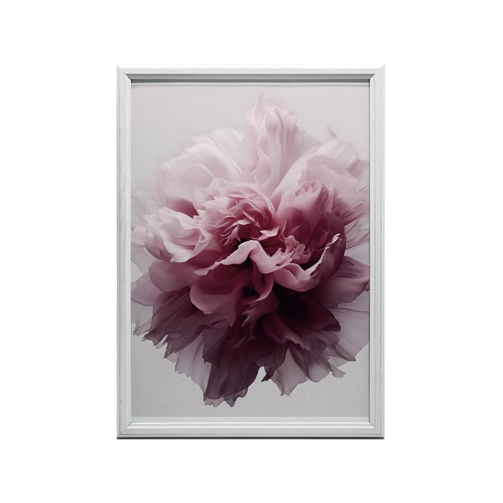 Pastelowy Urok Kwiatu Pastelowy Urok Kwiatu, 70X100 Cm, Rama Drewniana Jasny Dąb, Papier Matowy 230 Gsm