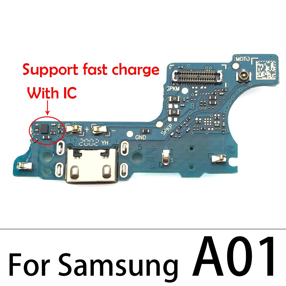 USB-порт для зарядки, разъем Micro для Samsung Galaxy A40 A01 A11 A21S A31 A41 A51 A71 A10 A20 A30 A50 A60 A70