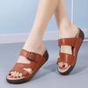 Женские сандалии для летней носки Нескользящая мягкая подошва Женские сандалии Большого размера Толстая подошва Шлепанцы-пирожные Обувь