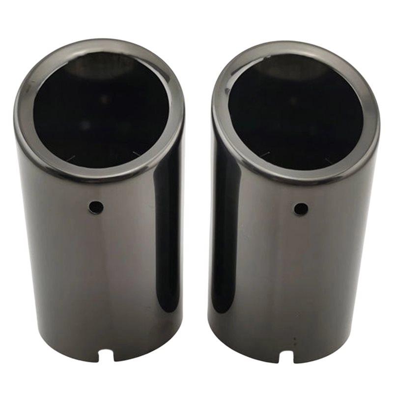 Muffler End Pipe Tail Throat Decoration Car Parts Exhaust Tips Accessories For Bmw 7 Series For 12-14 Models 730Li 740Ld F01 F02