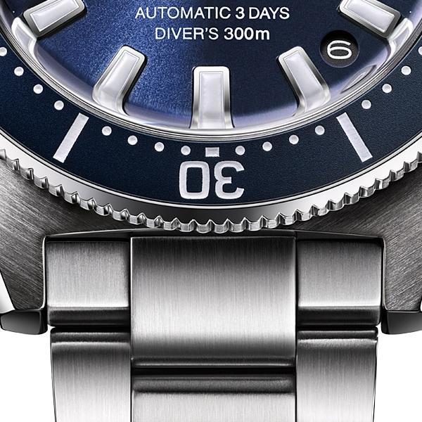 Seiko SBDC195 (PROSPEX DIVER SCUBA 1965 Heritage Mechanical Men's Metal Band) Round Watch Silver