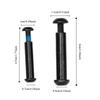 Black Electric Scooter Lock Screw Fixed Bolt Hard-wearing Relative Lock Screw Folding Lock Screws for Ninebot MAX G30