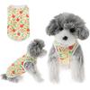 Pet Vest Puppy Shirt Breathable Soft Fabric Wear-Resistant Cute Summer Dog Clothes Printed Pet T-Shirt