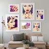 Современный женский салон красоты фотографии для девочек макияж Настенный декор живопись макияж дизайн искусство модный плакат и принты HD0991