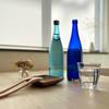 Синие стеклянные бутылки для воды, 720 мл, 3 шт., для хранения, многоразовые, производство Япония, Blue Bottle GLASS BOTTLE SA720PGCB3