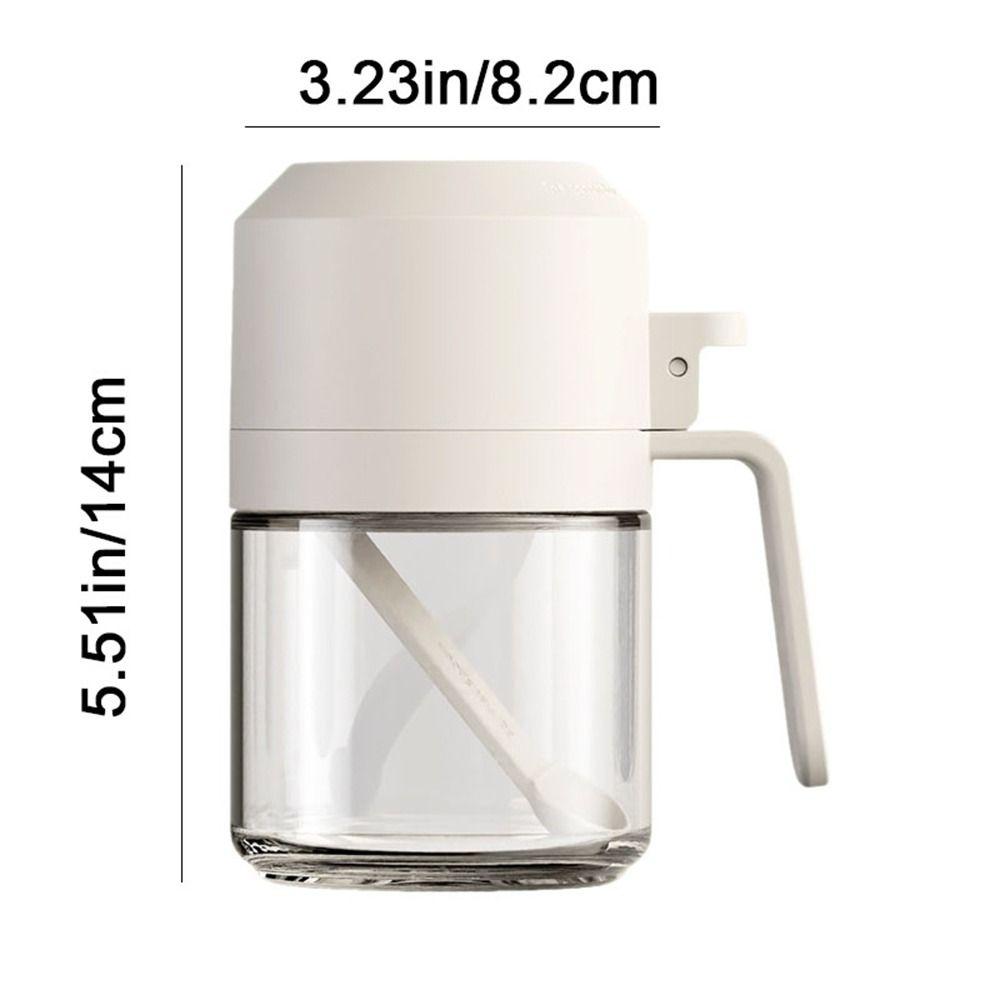 Dustproof Sealed Seasoning Jar Moisture-proof Sugar and Salt Container for Home