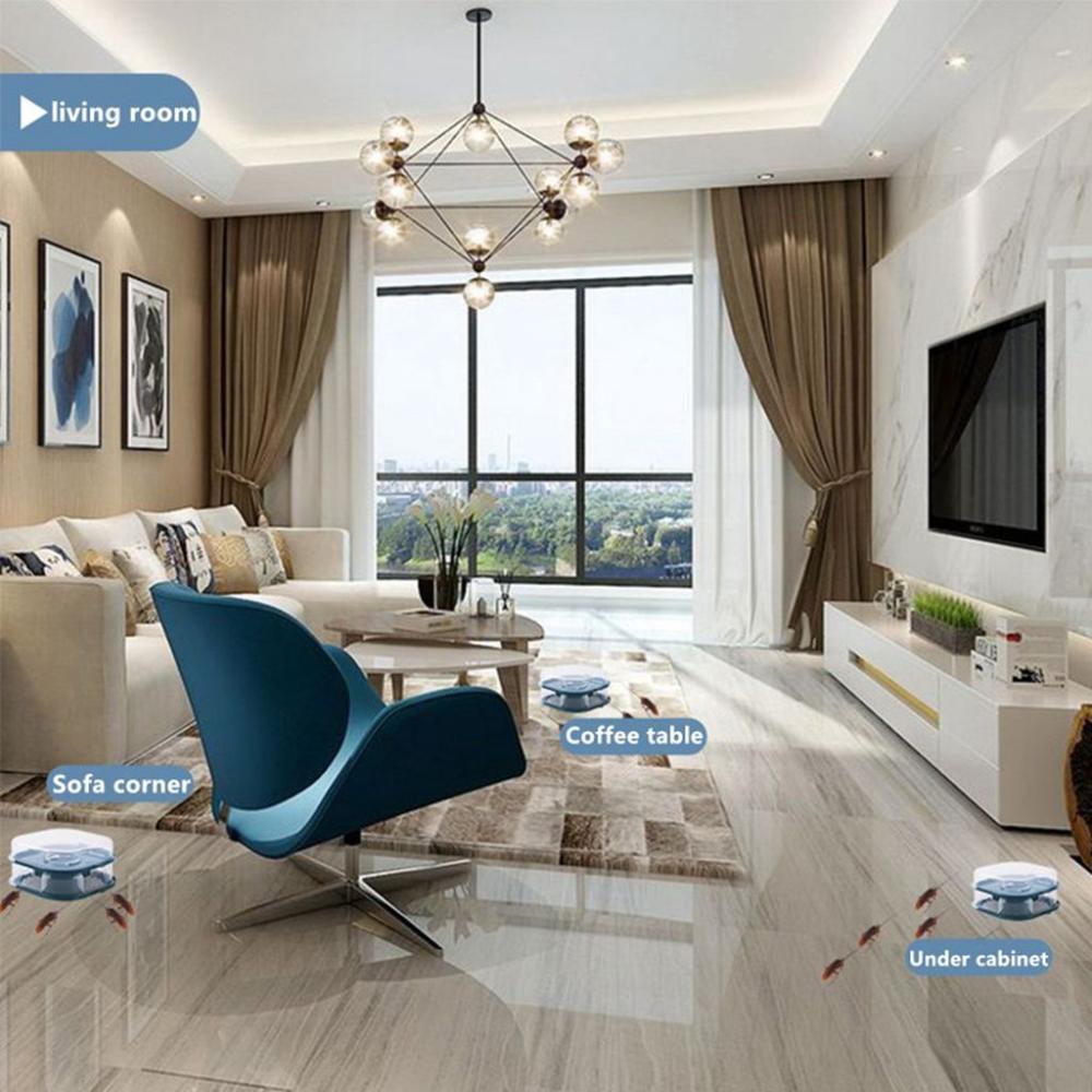 Ванная комната, Кухня Автоматическая не загрязняющая окружающую среду ловушка для тараканов Уничтожитель насекомых Ловушка для тараканов Убийца тараканов