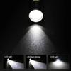 USB Мини-фонарик с подзарядкой COB+XPE LED, с зумом, встроенный аккумулятор, 3 режима освещения, для улицы, кемпинга, аварийный фонарь