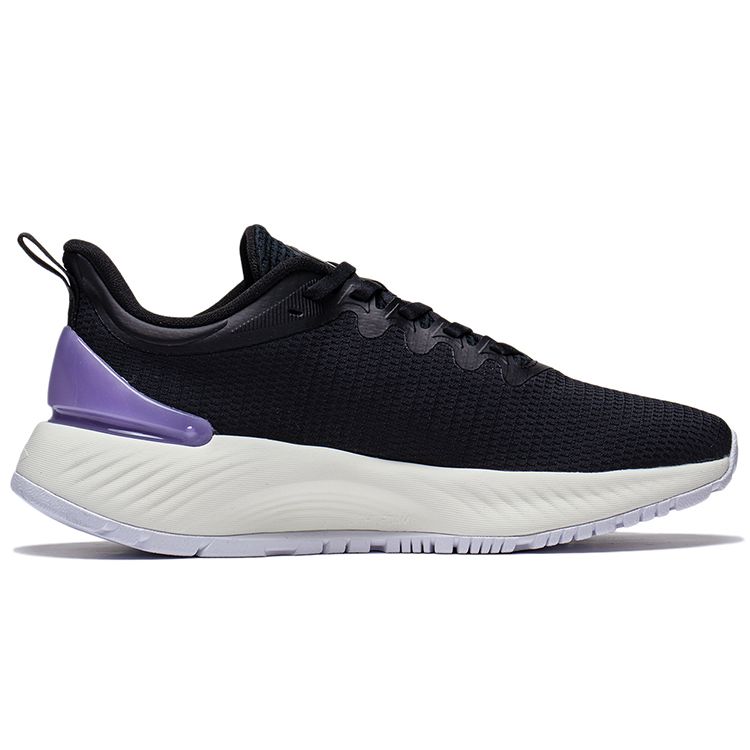 Li Ning Yue Ying Element Non-Slip Wear-Resistant Low-Top Running Shoes Women Sneaker Black ARHT006-10