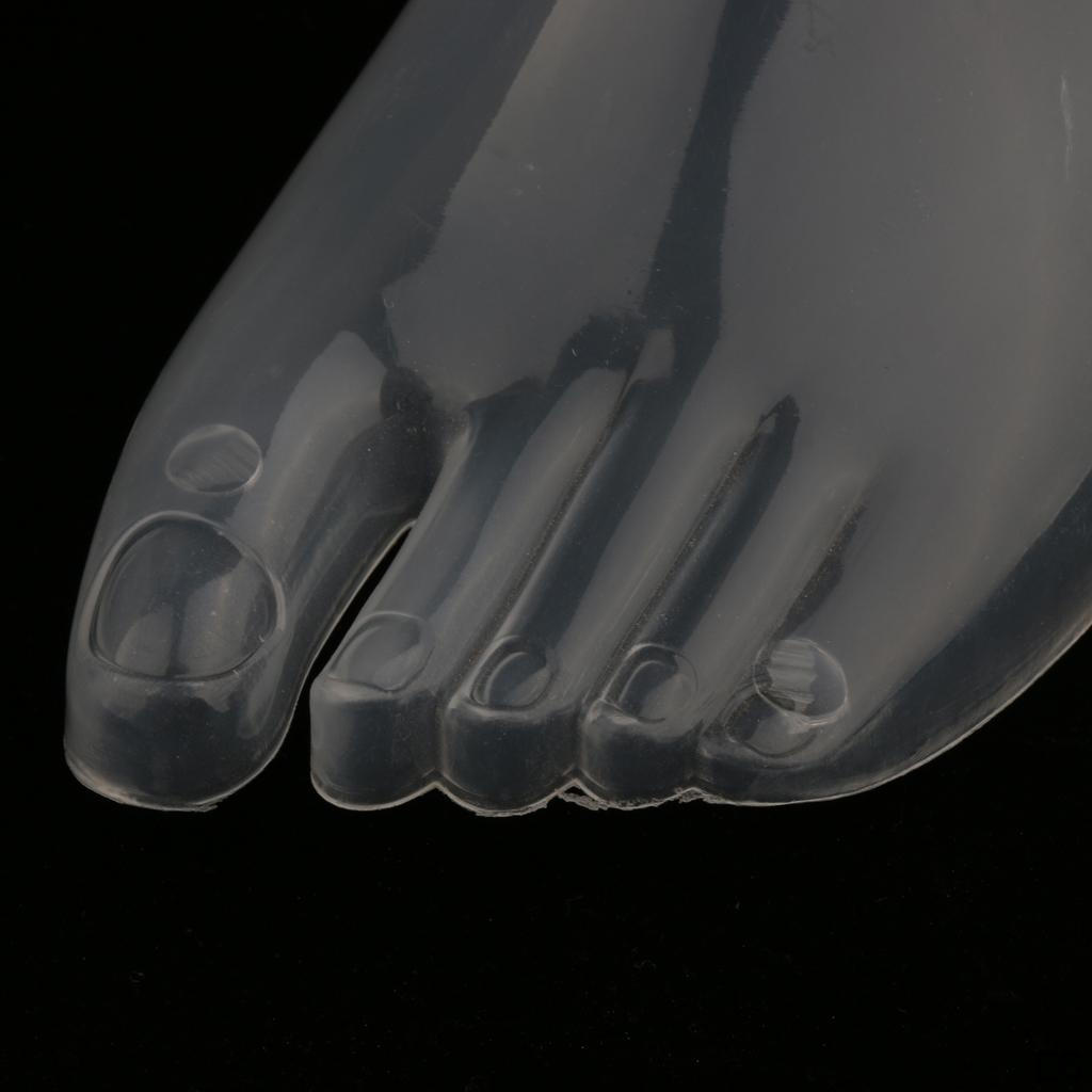 5Pcs Adult Foot Mannequin for Sock Display Female
