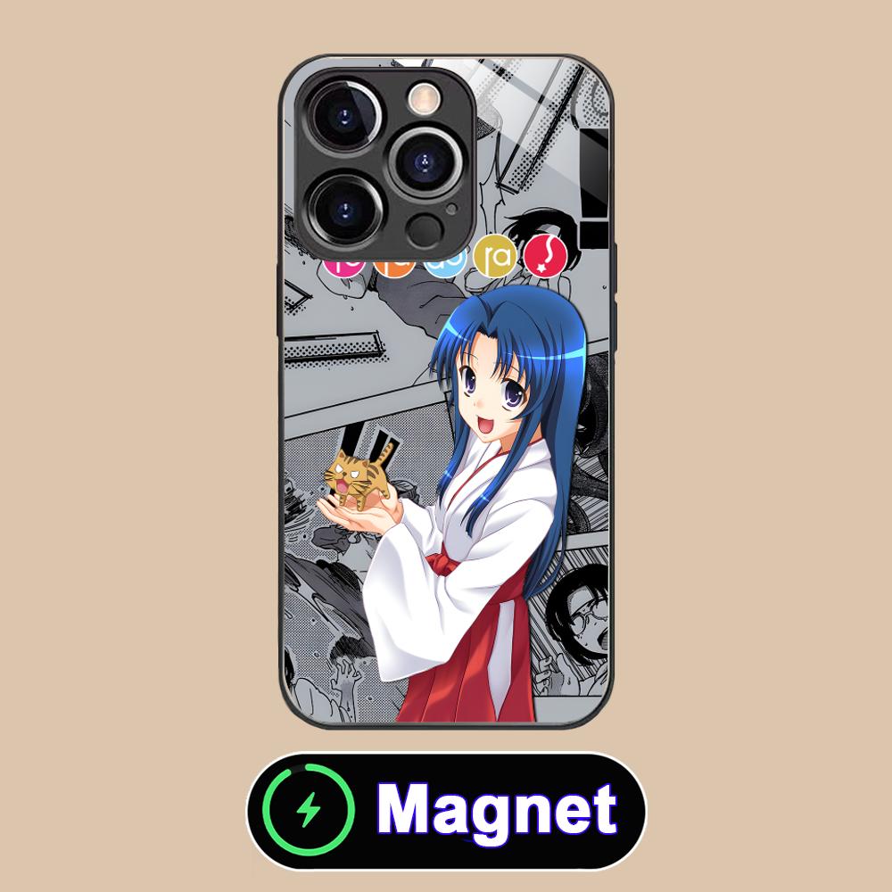 Чехол для телефона Toradora Kawashima для iPhone 17 16 15 14 13 12 11 Air Pro Max Plus Mini Стеклянный чехол MagSafe