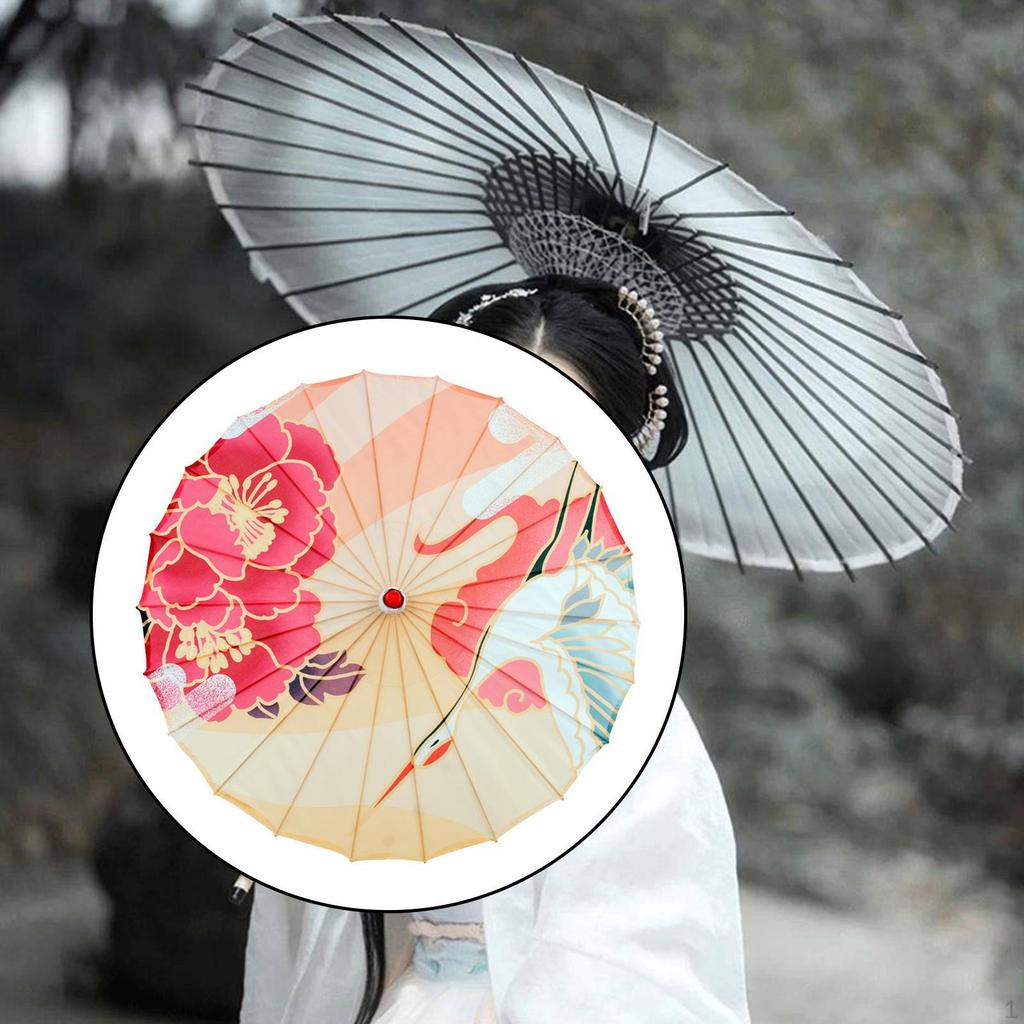 Китайский промасленный бумажный зонтик антикварный классический танец для вечеринки