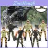 10 см Военная фигурка через границу с подвижными суставами, идеально подходит для коллекционеров и для демонстрации
