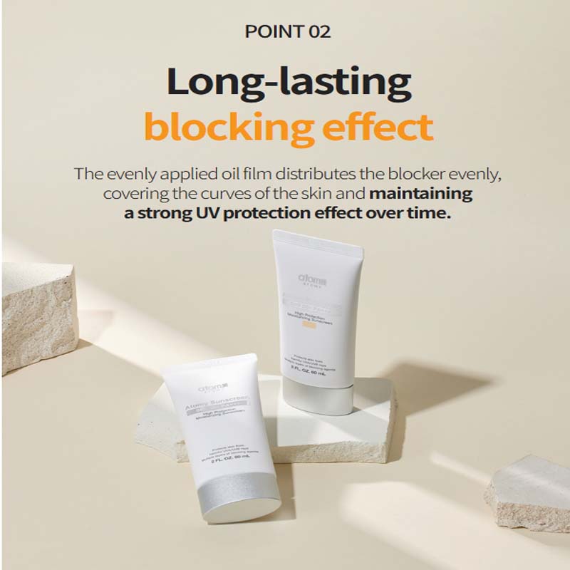 Atomy Солнцезащитный крем White - SPF 50+ PA+++, широкий спектр защиты от УФ-излучения, легкий и нежирный, 60 мл