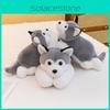 Plush Scarf Huskies Toy Cute Cartoon Girl Child Bedroom Decoration Doll Scene