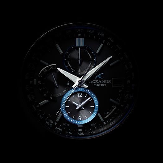 Casio Мужские аналоговые кварцевые часы OCW-T2600-1A с водозащитой 100 м