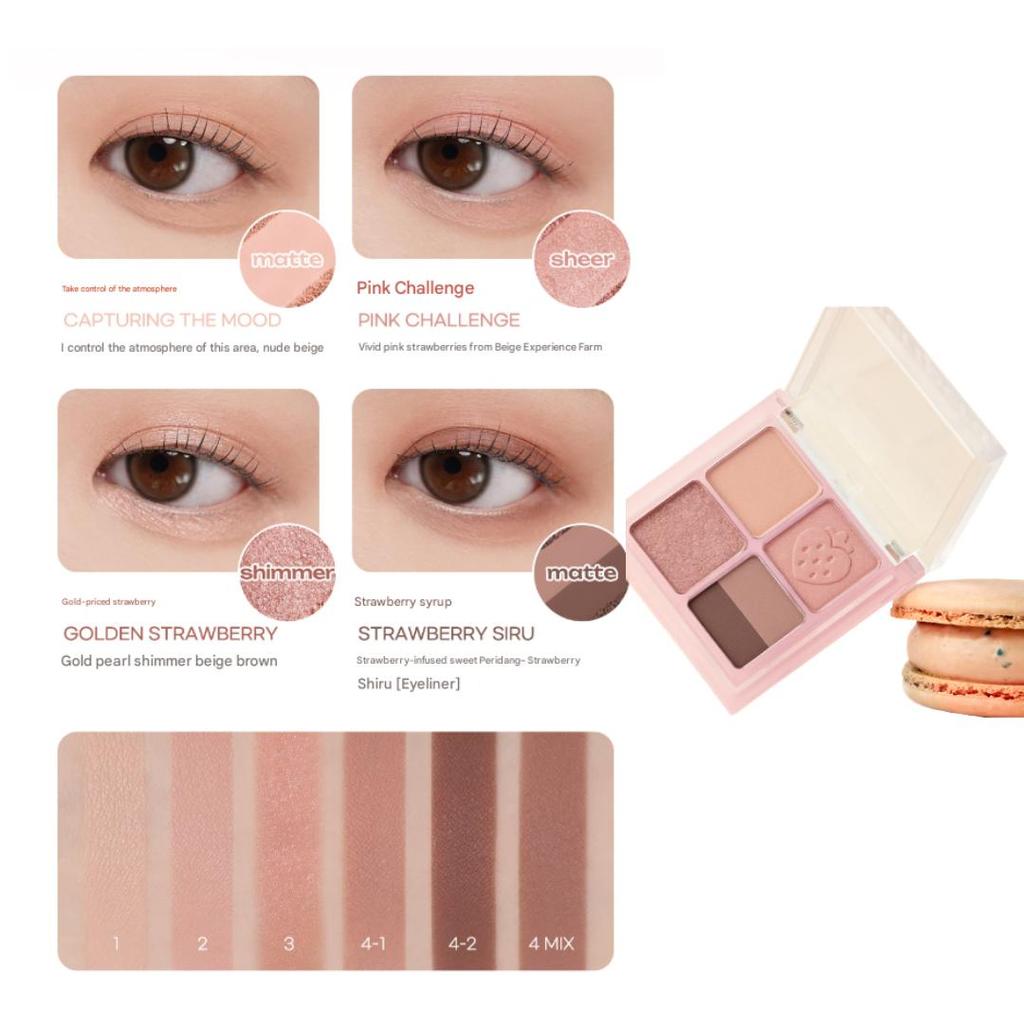 CLUB CLIO PERIPERA Ink Pocket Shadow Palette (7 Options)
