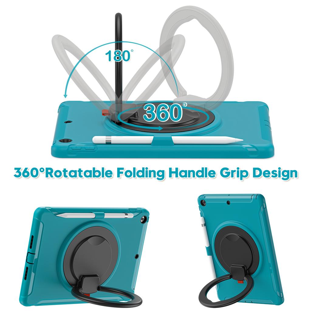 Case for IPad A16 2025 11th 10.9 2022 10th 10.2 7-8-9th Gen Air 3 2 1 Pro 10.5 9.7 2017 2018 Mini 5 4 360 Rotating Stand Cover