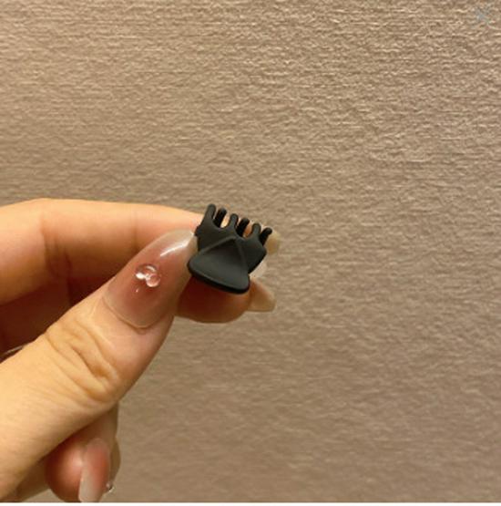 Маленькие заколки-крабики для волос для женщин - Укладка боковой челки и лба