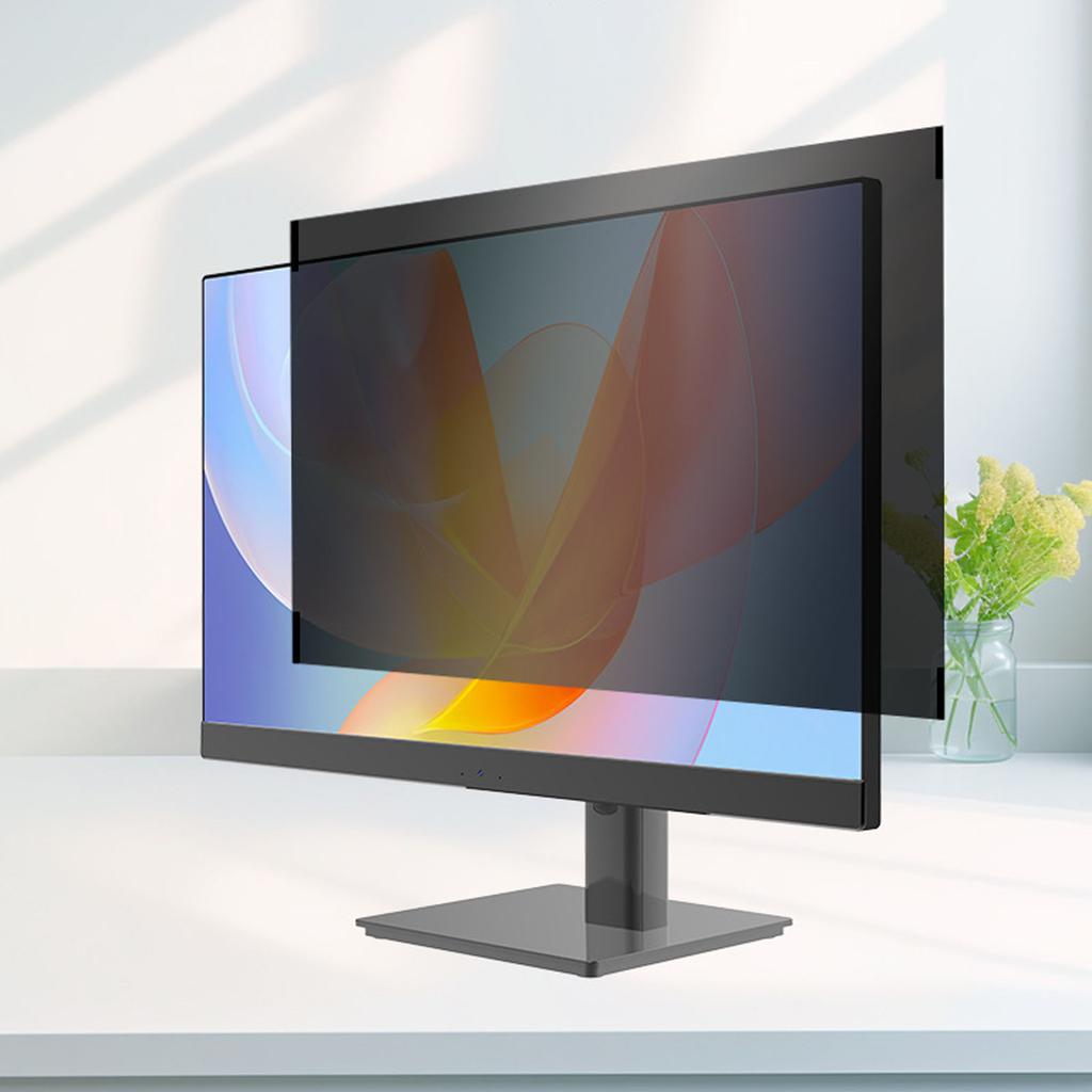 22 Inch Privacy Screen 16:9 PET Magnetic Anti Glaring Blue Light Blocking Computer Privacy Screen Filter for Display