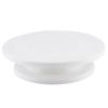 Cake Decorating Turntable Rotating Revolving Stand Pastry Baking Decoration Tool Set (White)