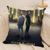 Djadja DDinazS Singer Cushion Cover Silky Short Plush Invisible Zipper Dustproof Sofa Pillow Case For Home Decor