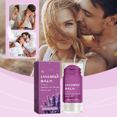 Дезодорант с ароматом цветка лаванды, портативный женский твердый парфюм, легкий, стойкий