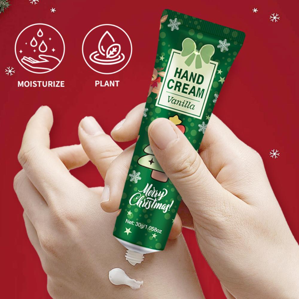 Рождественский подарок 5/коробка набор кремов для рук, кремовая текстура, дорожная упаковка крема для рук, прочный увлажняющий крем-30 г/шт. Подарок для женщин